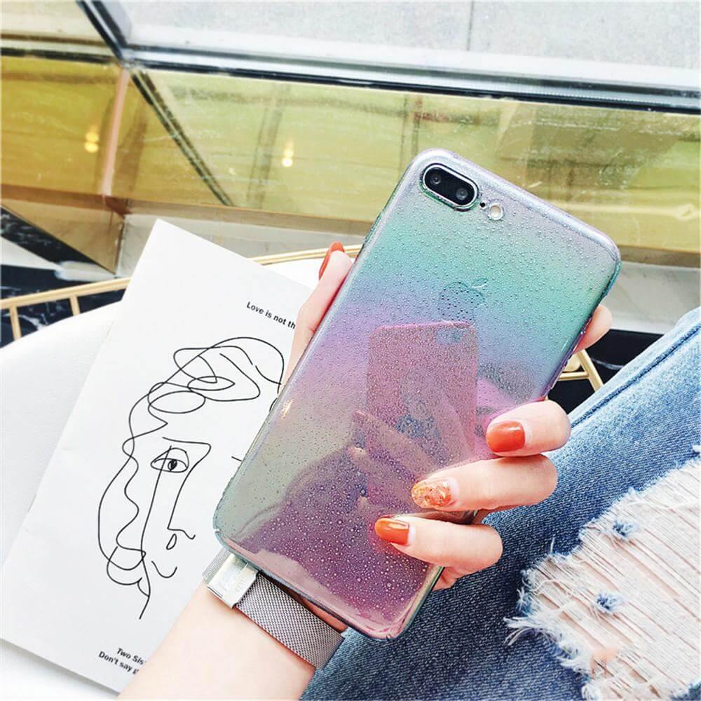 Rainbow Gradient Cute Iphone Cases