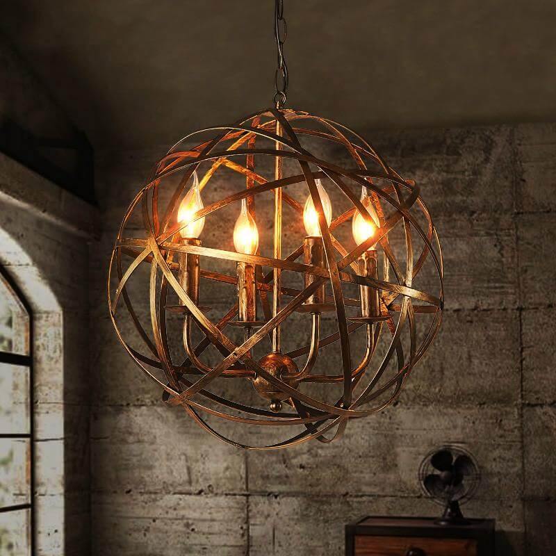 European Mid Age Vintage Luxury Light Lamps