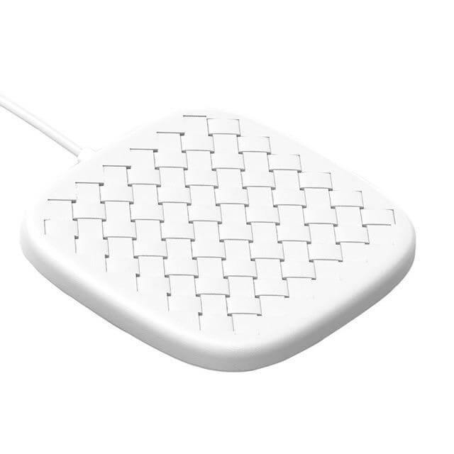 Luxury Ultra Thin Grid Pattern Breathable Wireless Charger