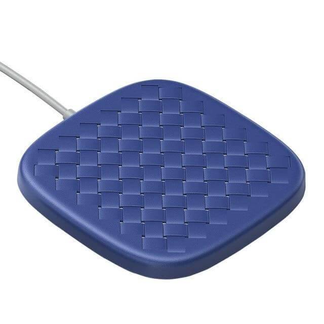 Luxury Ultra Thin Grid Pattern Breathable Wireless Charger