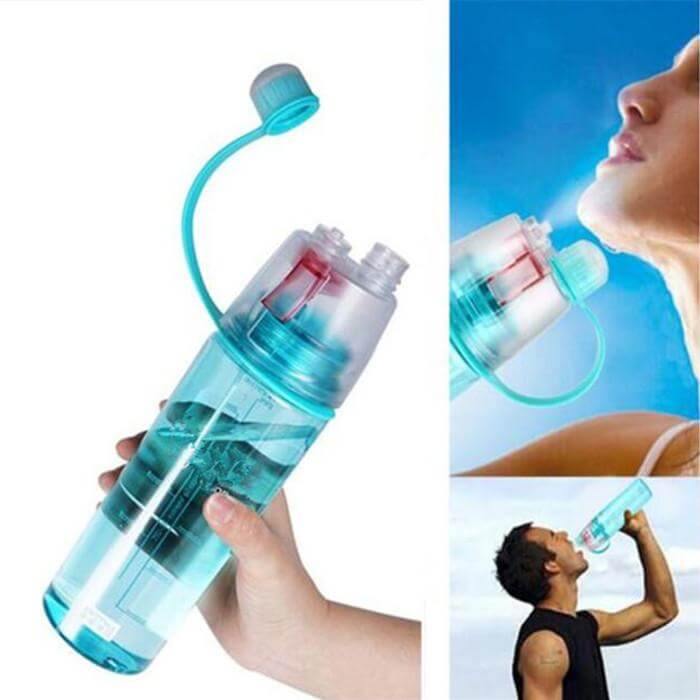 Workout Running Spray Water Bottles