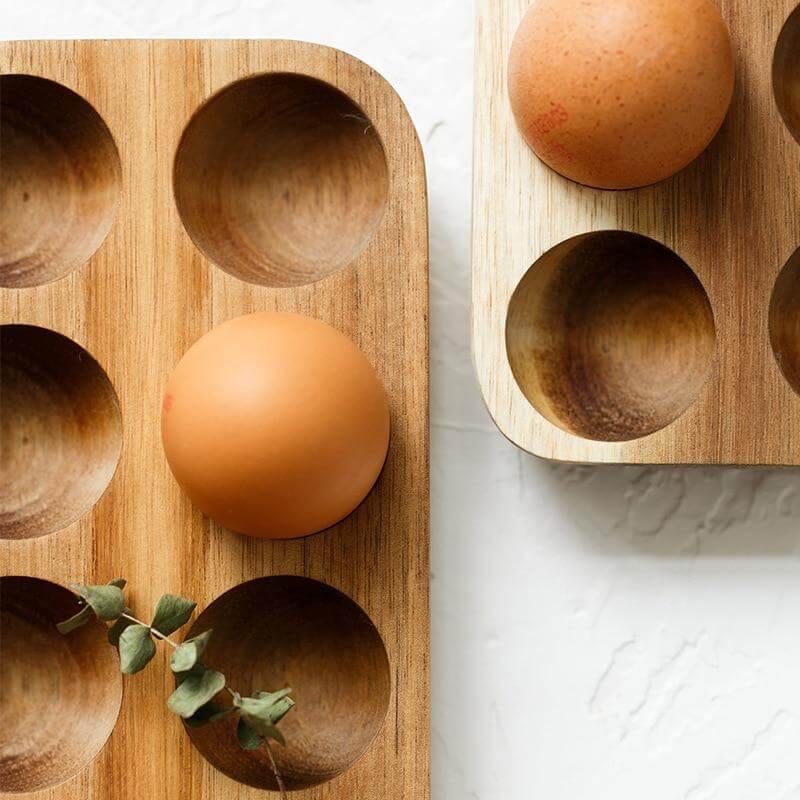 Wooden Japanese Style Egg Storage Box
