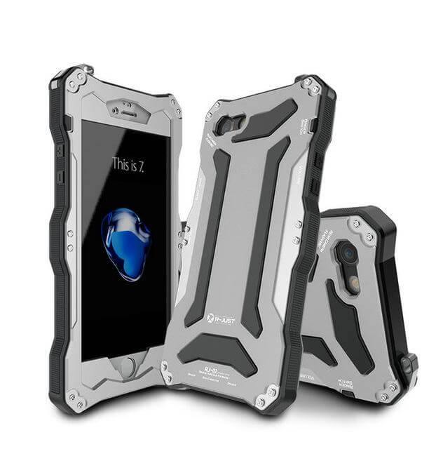 Luxury Waterproof Aluminum Armor Iphone Case