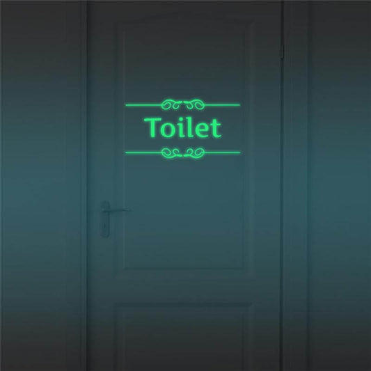 Luminous Toilet Wall Sticker