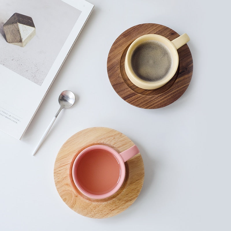 Nordic Colorful Elegant Matte Coffee Mugs