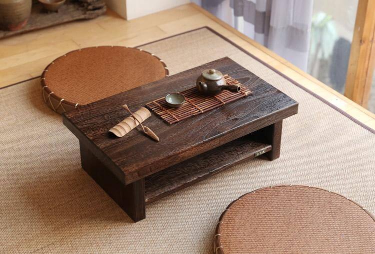 Oriental Antique Japanese Furniture Coffee Table