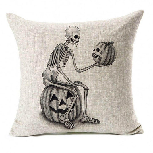 Skeleton Halloween Pillow Cases