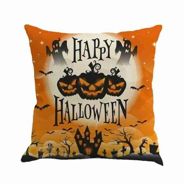 Scary House Halloween Pillow Cases