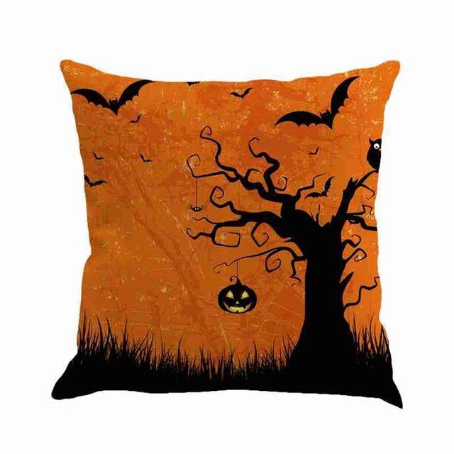 Scary House Halloween Pillow Cases