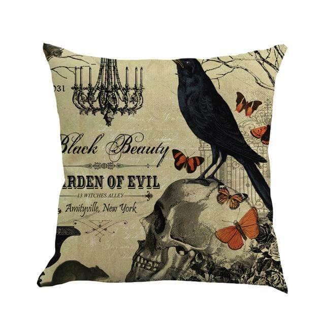 Soft Witch Halloween Pillow Cases