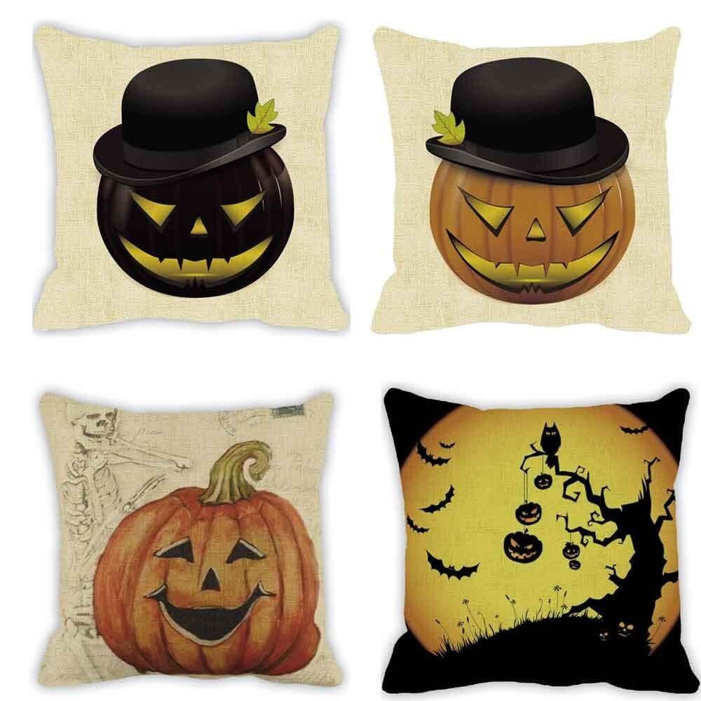 Pumpkin Scary Halloween Pillow Cases