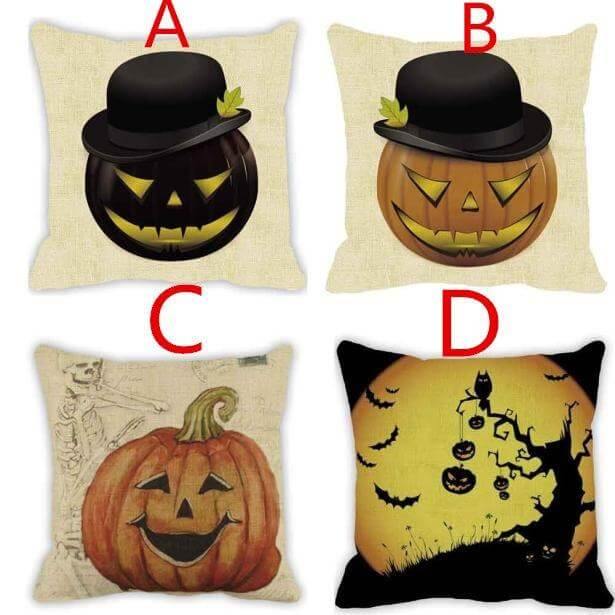Pumpkin Scary Halloween Pillow Cases