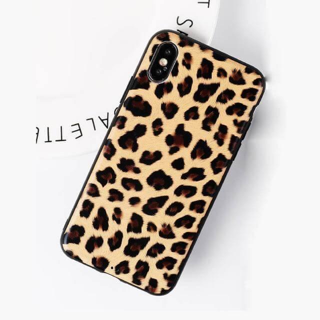 Leopard Soft Cute Iphone Cases