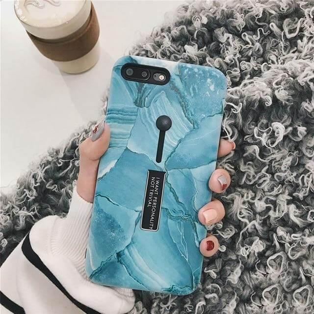 Marble Pattern Soft Silicon Iphone Case