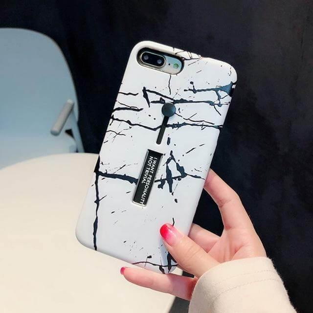 Marble Pattern Soft Silicon Iphone Case