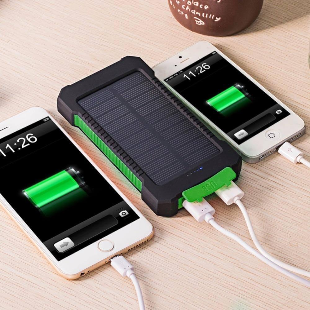 Waterproof  20000mAh Solar Charger PowerBank