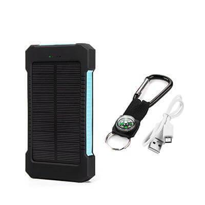 Waterproof  20000mAh Solar Charger PowerBank