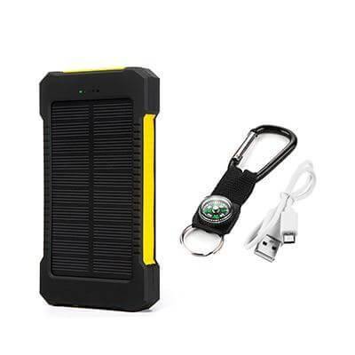 Waterproof  20000mAh Solar Charger PowerBank