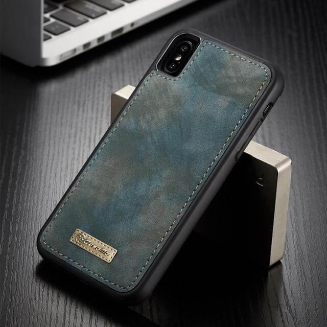 Vintage Leather Magnetic Iphone Case