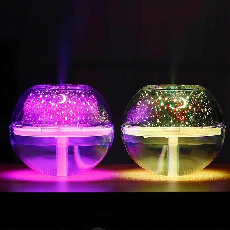 Ultrasonic Colorful Aromatherapy Air Humidifier Diffuser Sky Lamp