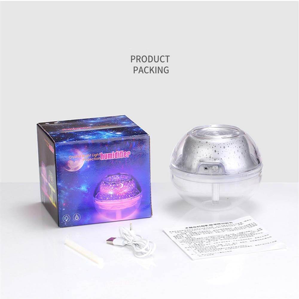 Ultrasonic Colorful Aromatherapy Air Humidifier Diffuser Sky Lamp