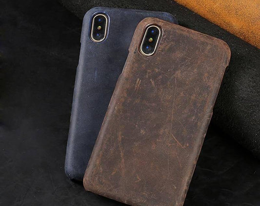 Handmade Luxury Genuine Leather Iphone Case