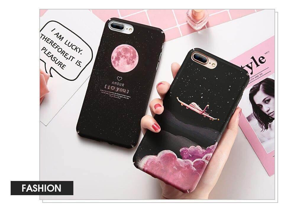 Love Pink Hard iPhone Cases