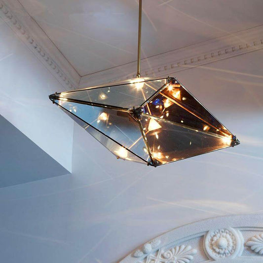 Post-Modern Geometric Elegant Chandelier Hanging Lamp