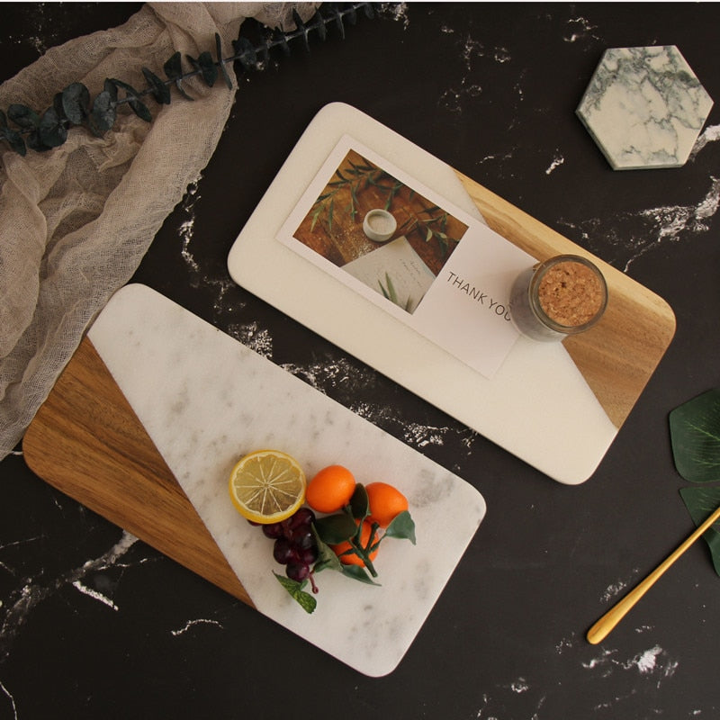 Nordic Simple Marble Serving Tray