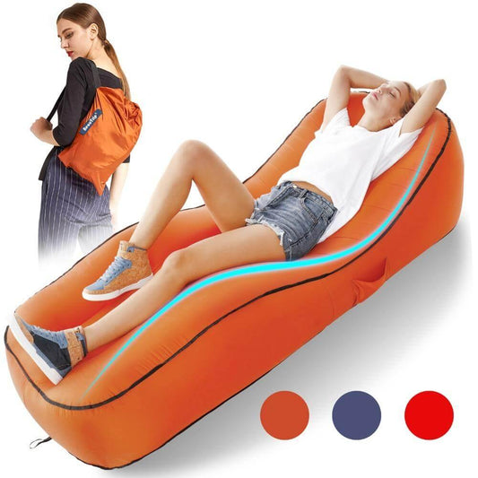 Outdoor Inflatable Sleeping Sofa Bag