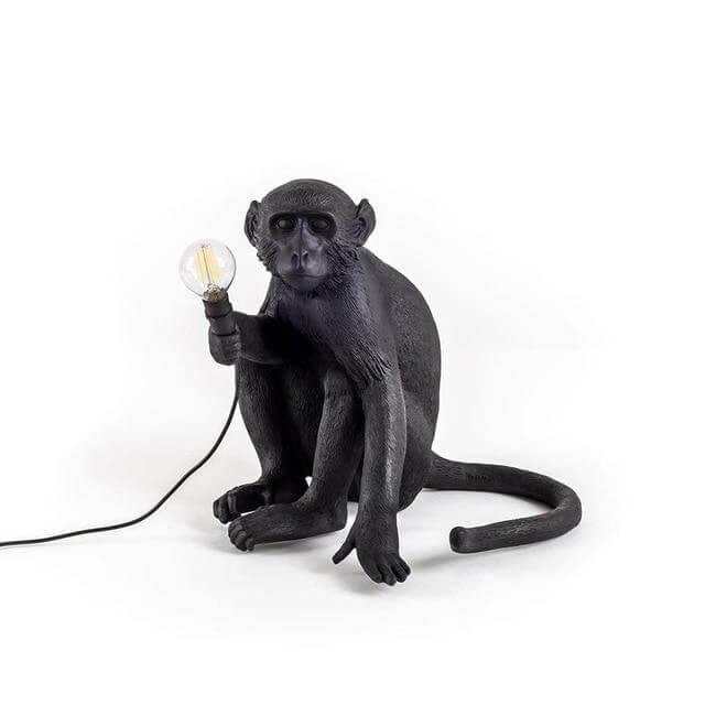 Modern Black Pendant Monkey Lamp - UTILITY5STORE