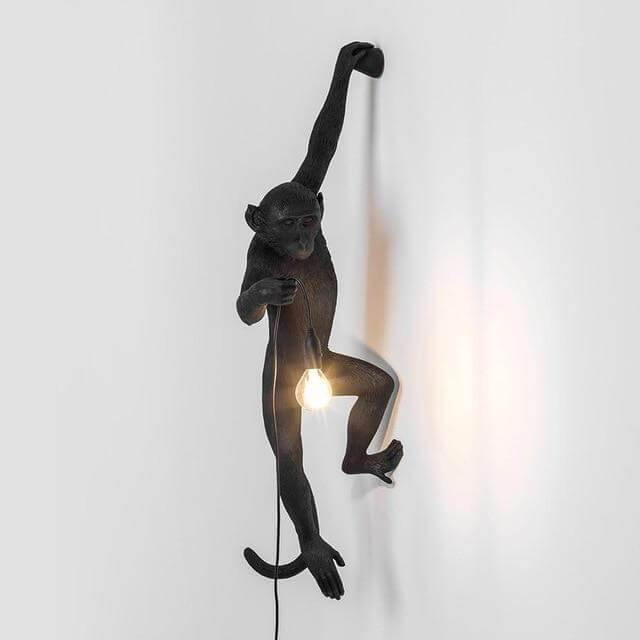 Modern Black Pendant Monkey Lamp - UTILITY5STORE