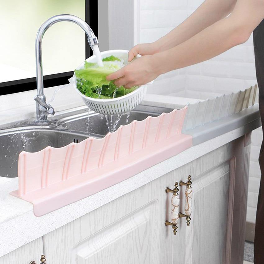 Kitchen Sink Water Splash Barrier - UTILITY5STORE