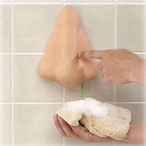 Nose Bathroom Shower Soap Dispenser