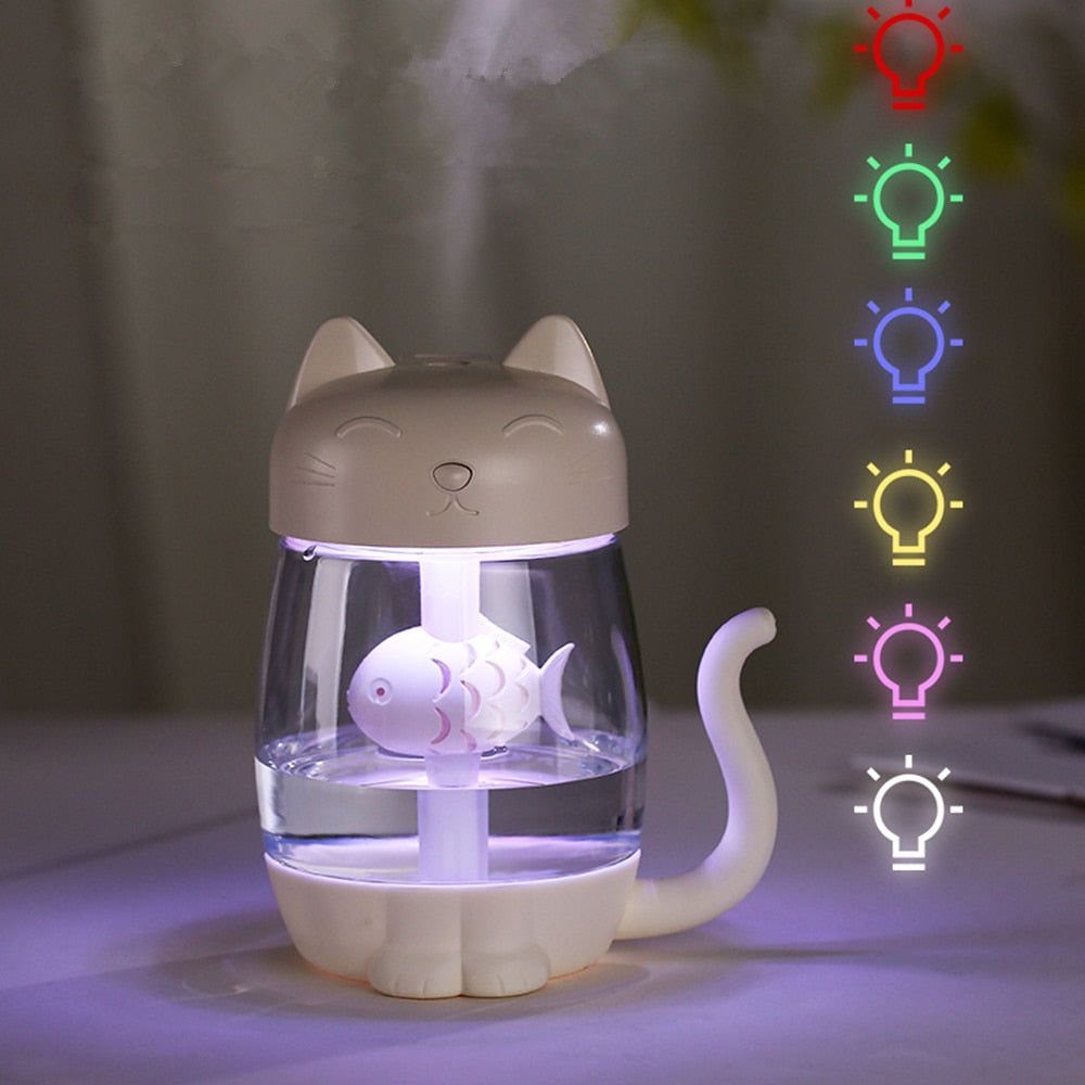 LED Ultrasonic Animal Shaped Air Humidifier