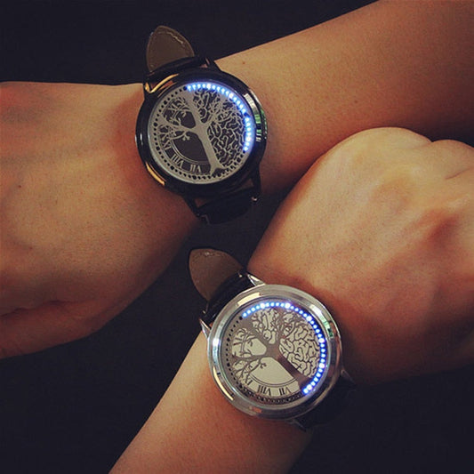 Digital Minimalist Waterproof LED Watch
