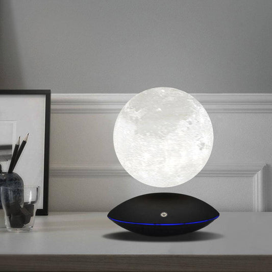 Magnetic Levitating 360 Rotating Moon Night Lamp