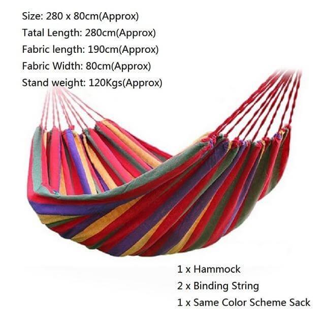 Portable Swing Chair Outdoor Hammock