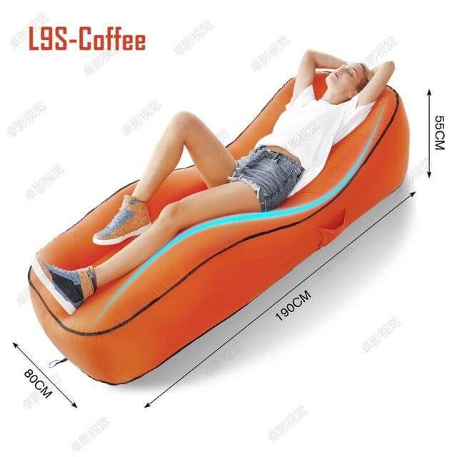 Outdoor Inflatable Sleeping Sofa Bag