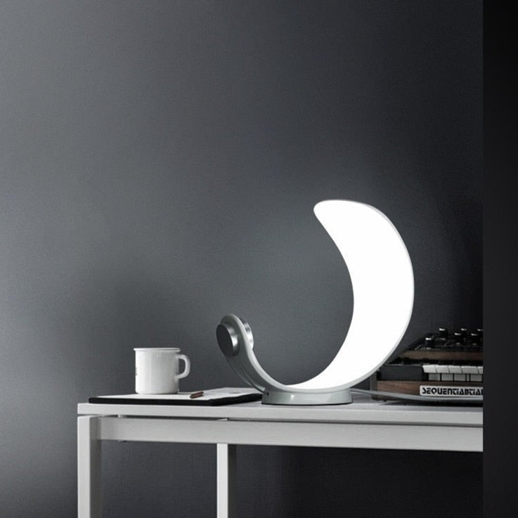 Modern Nordic Curl Table LED Lamp