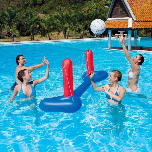 Inflatable Pool Party Fun Volleyball Float