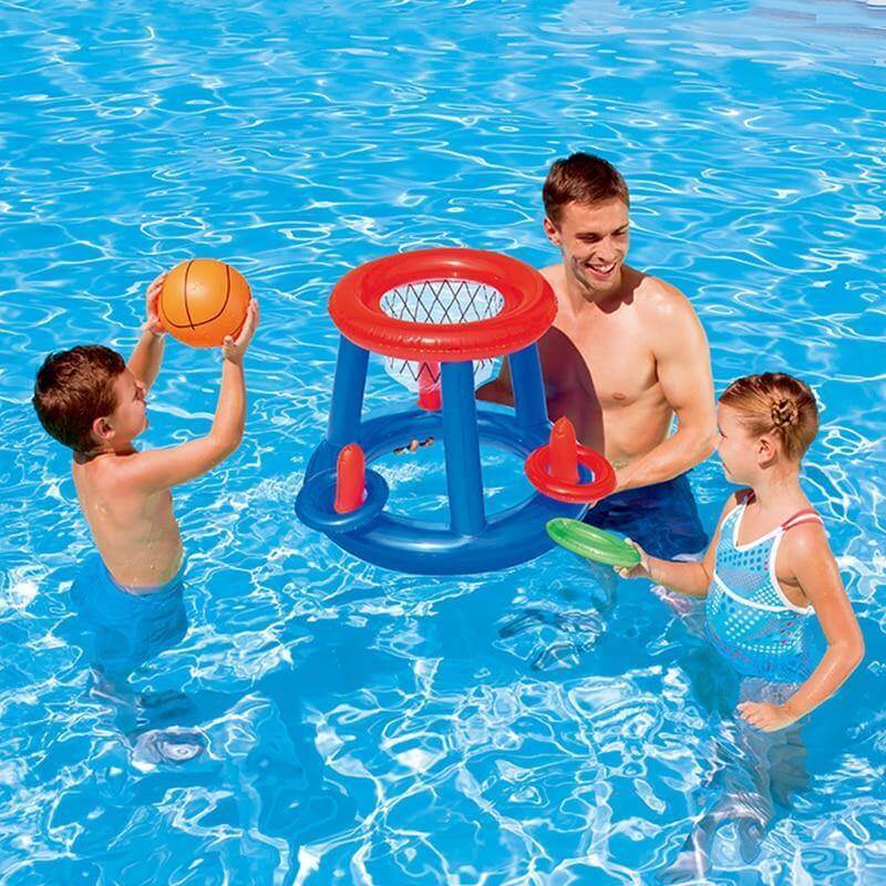 Inflatable Pool Party Fun Volleyball Float