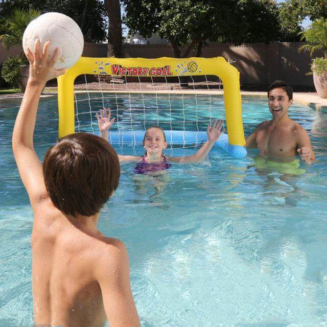 Inflatable Pool Party Fun Volleyball Float