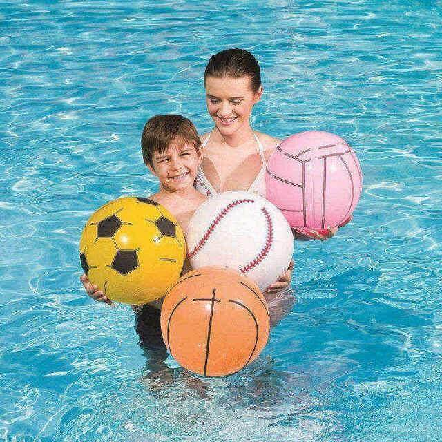 Inflatable Pool Party Fun Volleyball Float