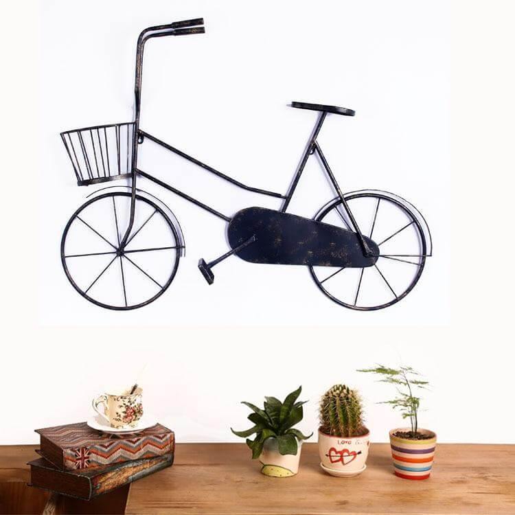 Vintage Iron Retro Bicycle Home Decor