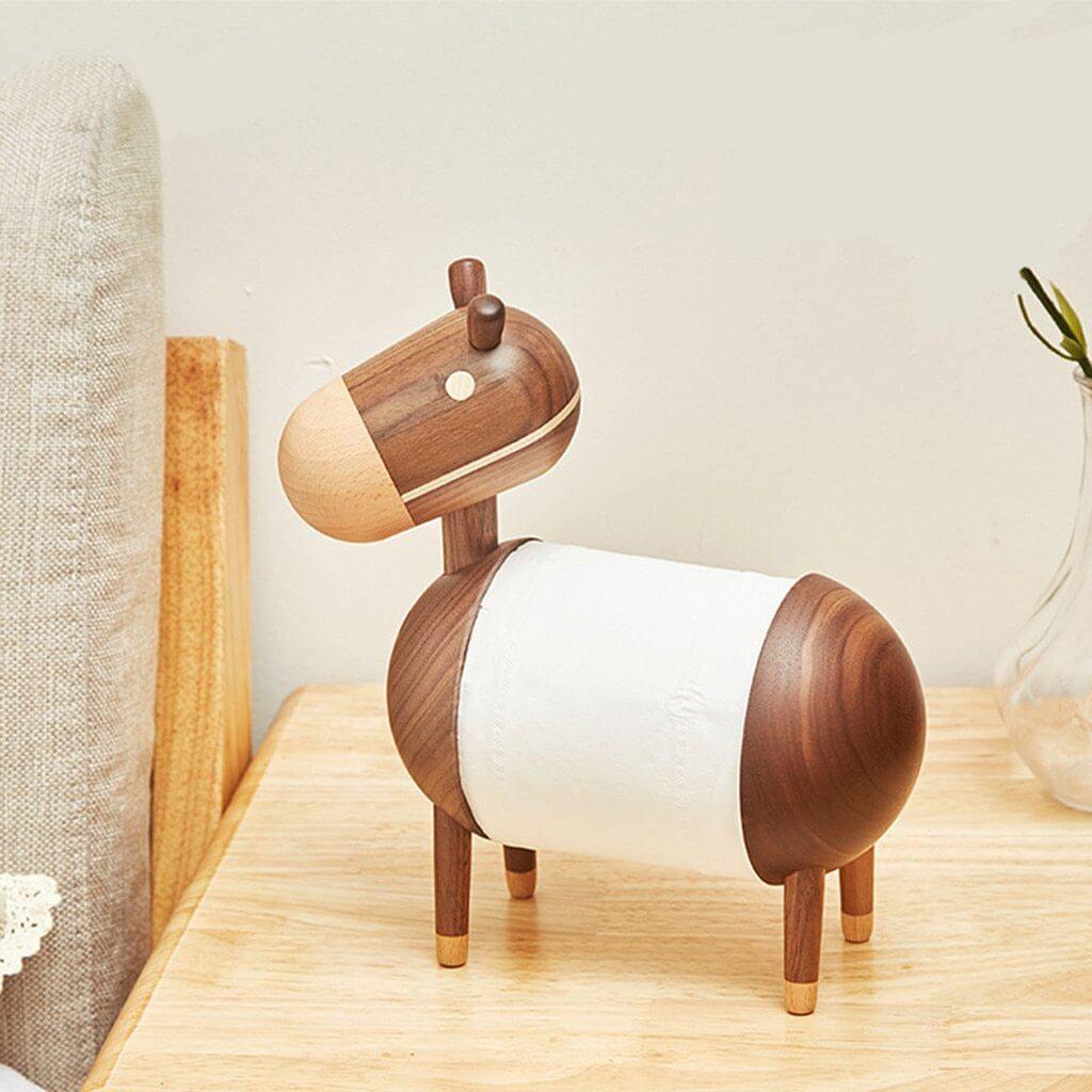 Animal Donkey Toilet Paper Holder
