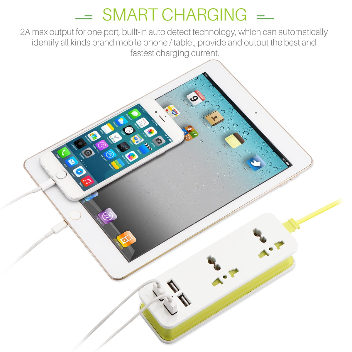 Portable Travel Surge Protector Outlet