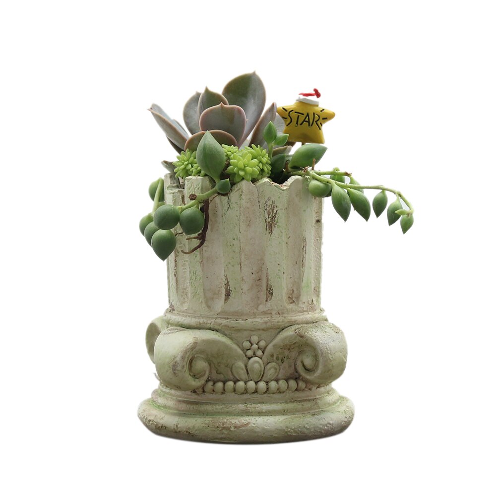 Mini Retro Rome Column Flower Pots