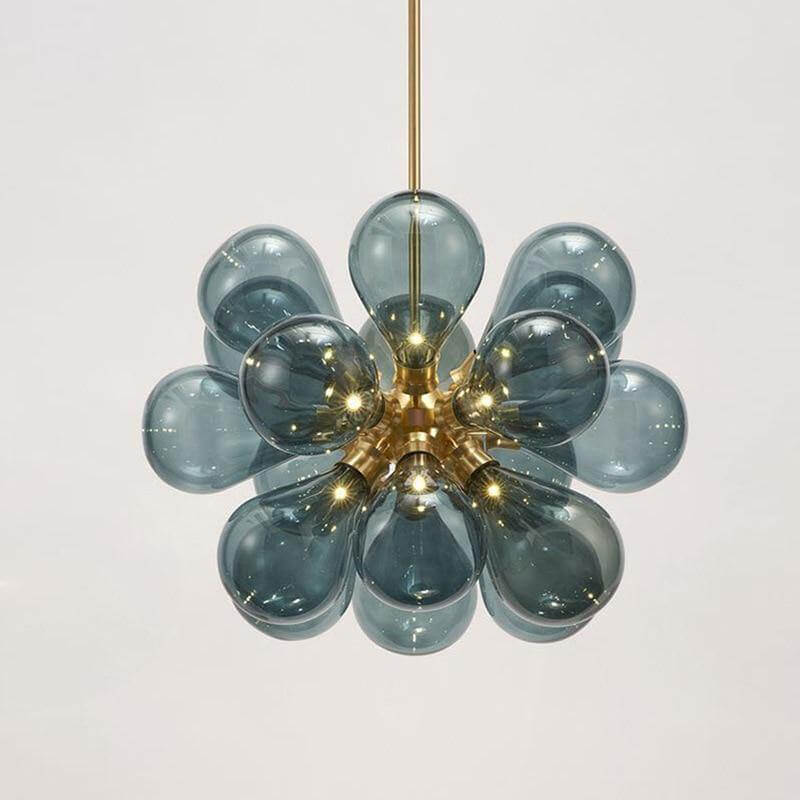 Glass Bubbly Parlor Pendant Lamp