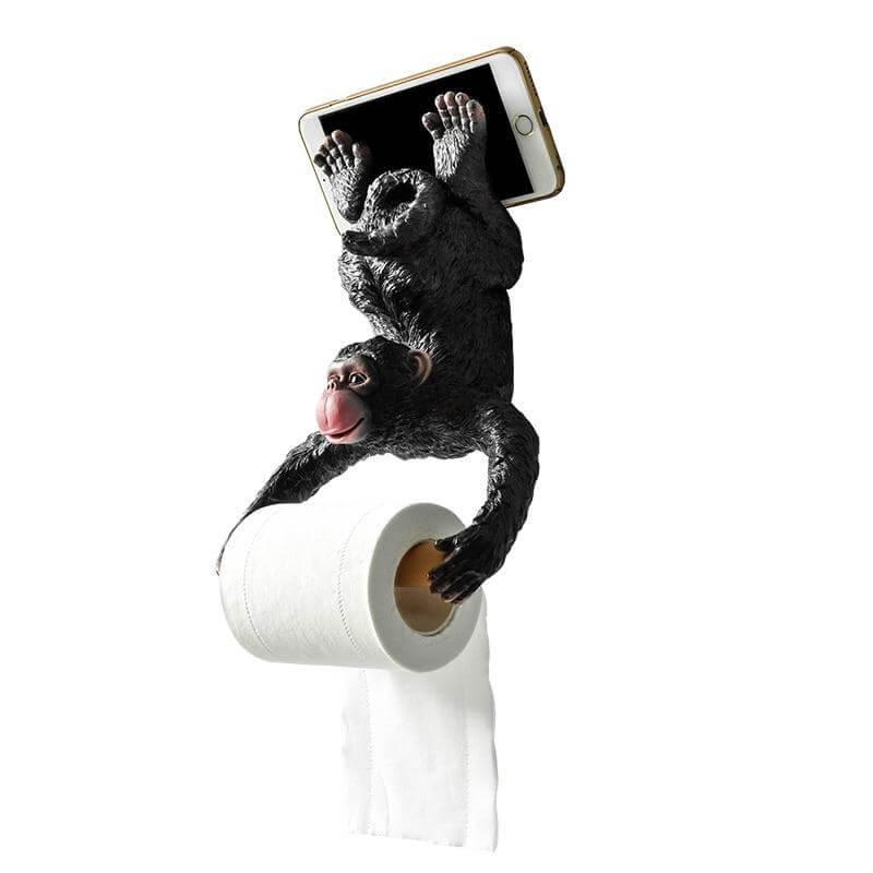 Monkey Toilet Paper Holder